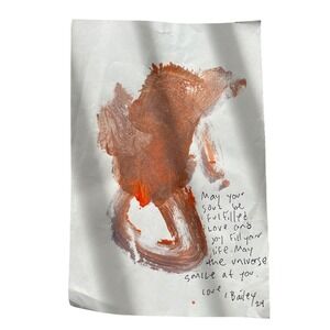 Original Spiritual Painting 6x9" – Uplifting Message by Bailey Craig